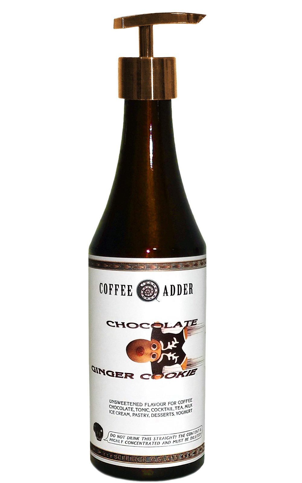 Chocolate dipped Ginger Cookie Syrup