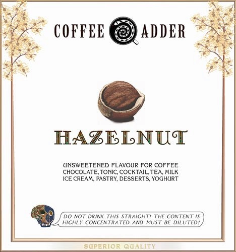 Skinny Hazelnut coffee syrup
