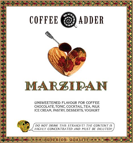 Marzipan coffee syrup