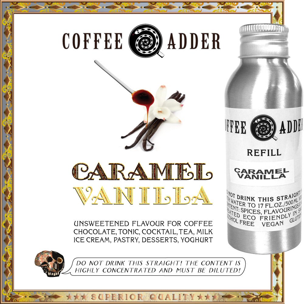 skinny Caramel Vanilla Syrup Refill