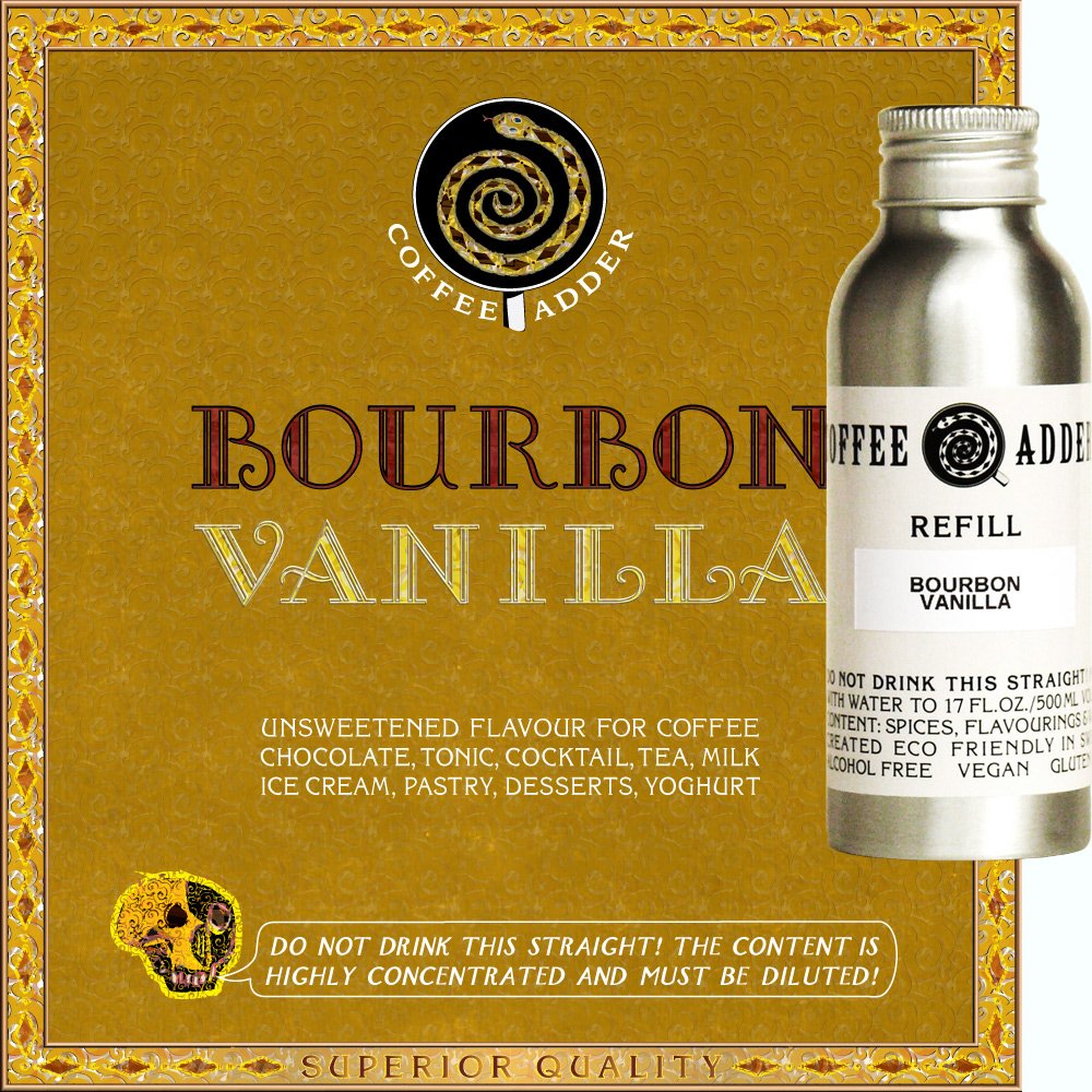 Bourbon and Vanilla Syrup Refill