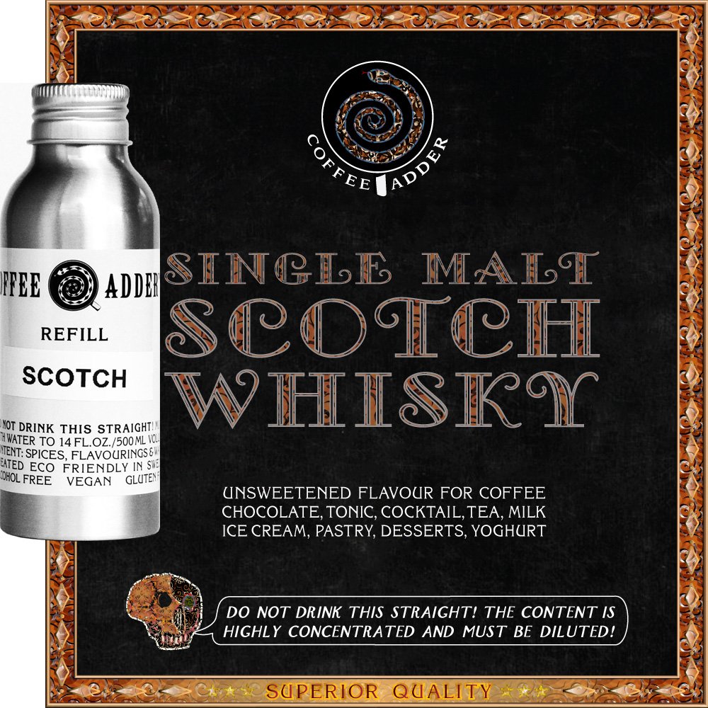 Single Malt Scotch Whisky syrup refill